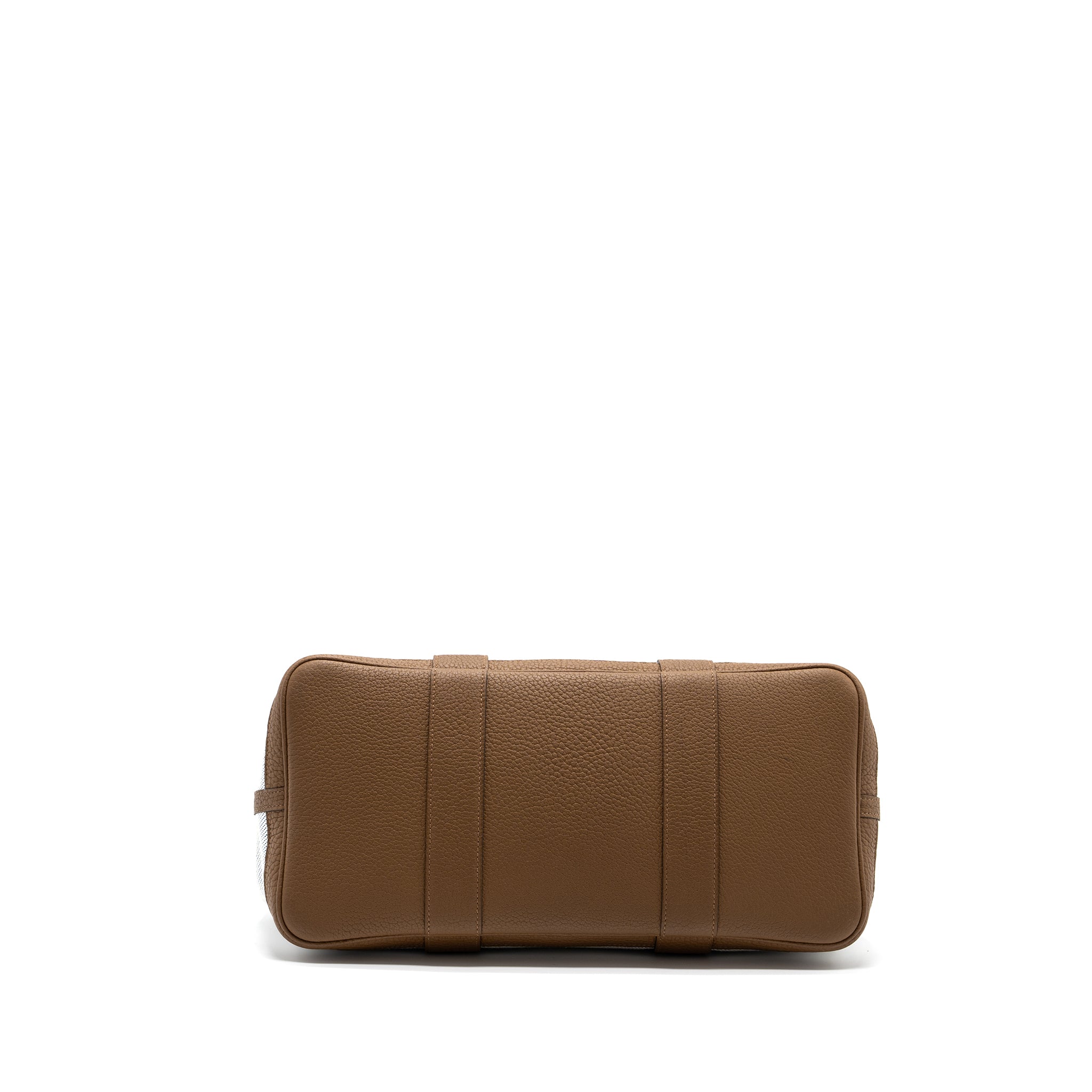 HERMES GARDEN PARTY 36 NEGONDA/CANVAS ECRU/ALEZAN/BLUE BILL SHW