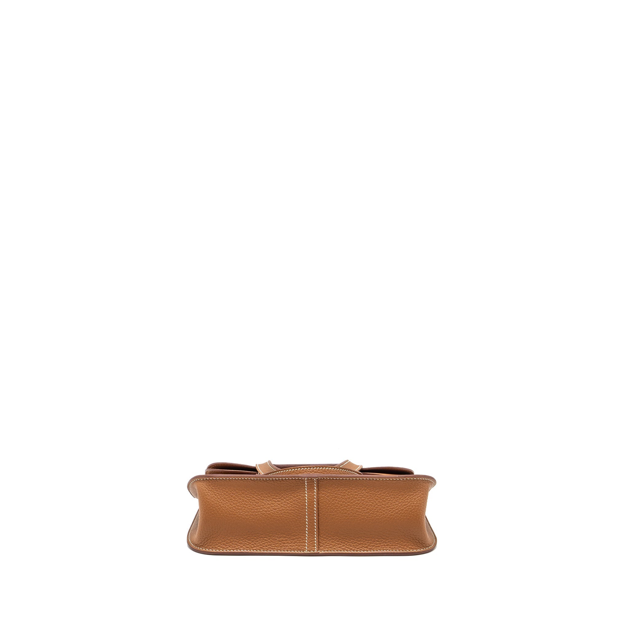 HERMES HALZAN 25 CLEMENCE GOLD GHW