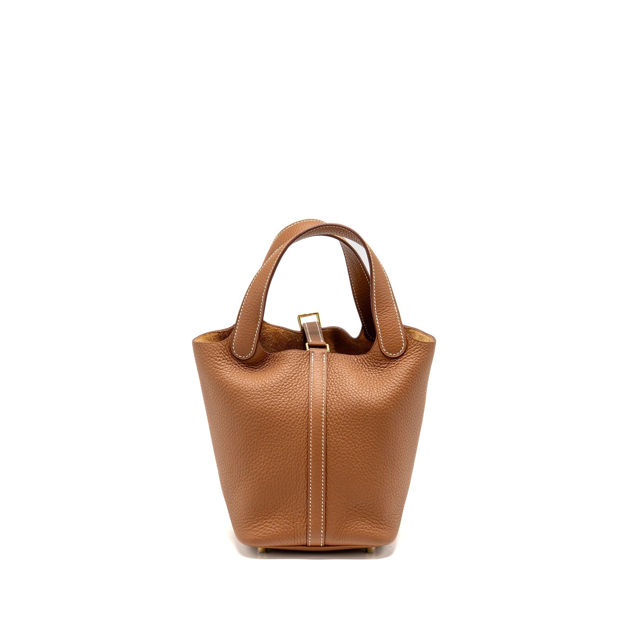 HERMES PICOTIN 18 LOCK BAG CLEMENCE GOLD GHW