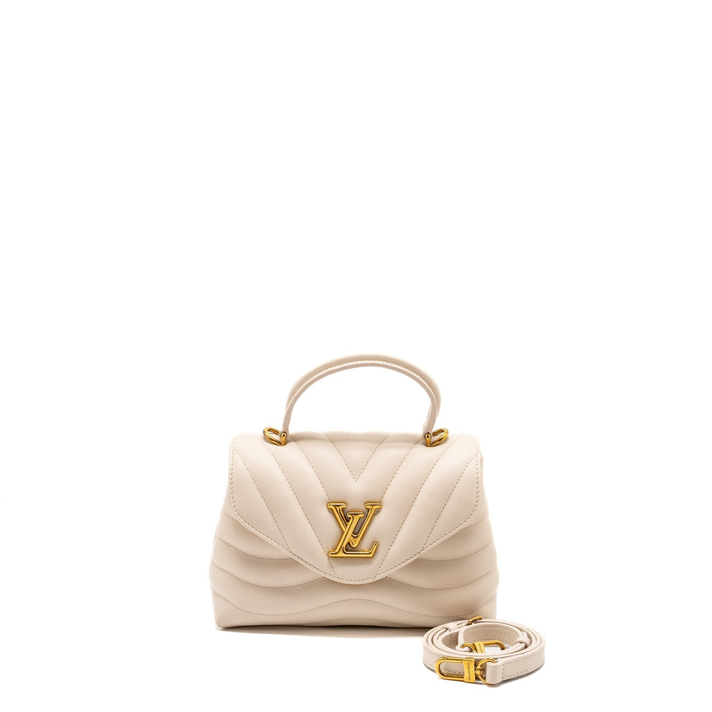 LOUIS VUITTON HOLD ME NEW WAVE BAG CALFSKIN IVORY GHW