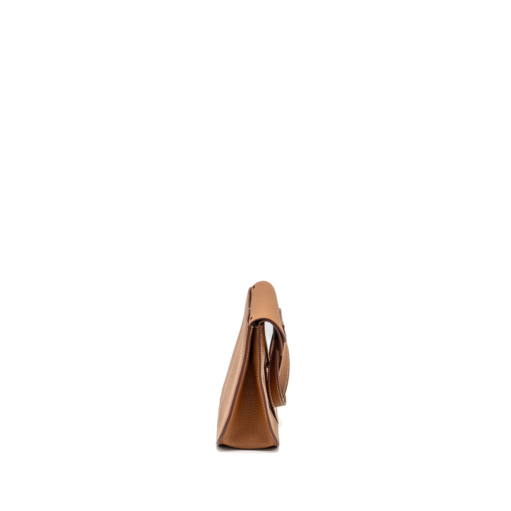 HERMES HALZAN 25 CLEMENCE GOLD GHW