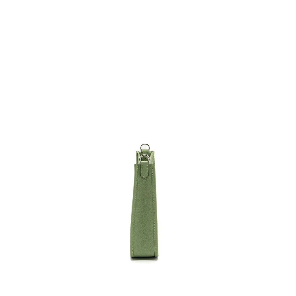 HERMES MINI EVELYN CLEMENCE VERT CRIQUET SHW