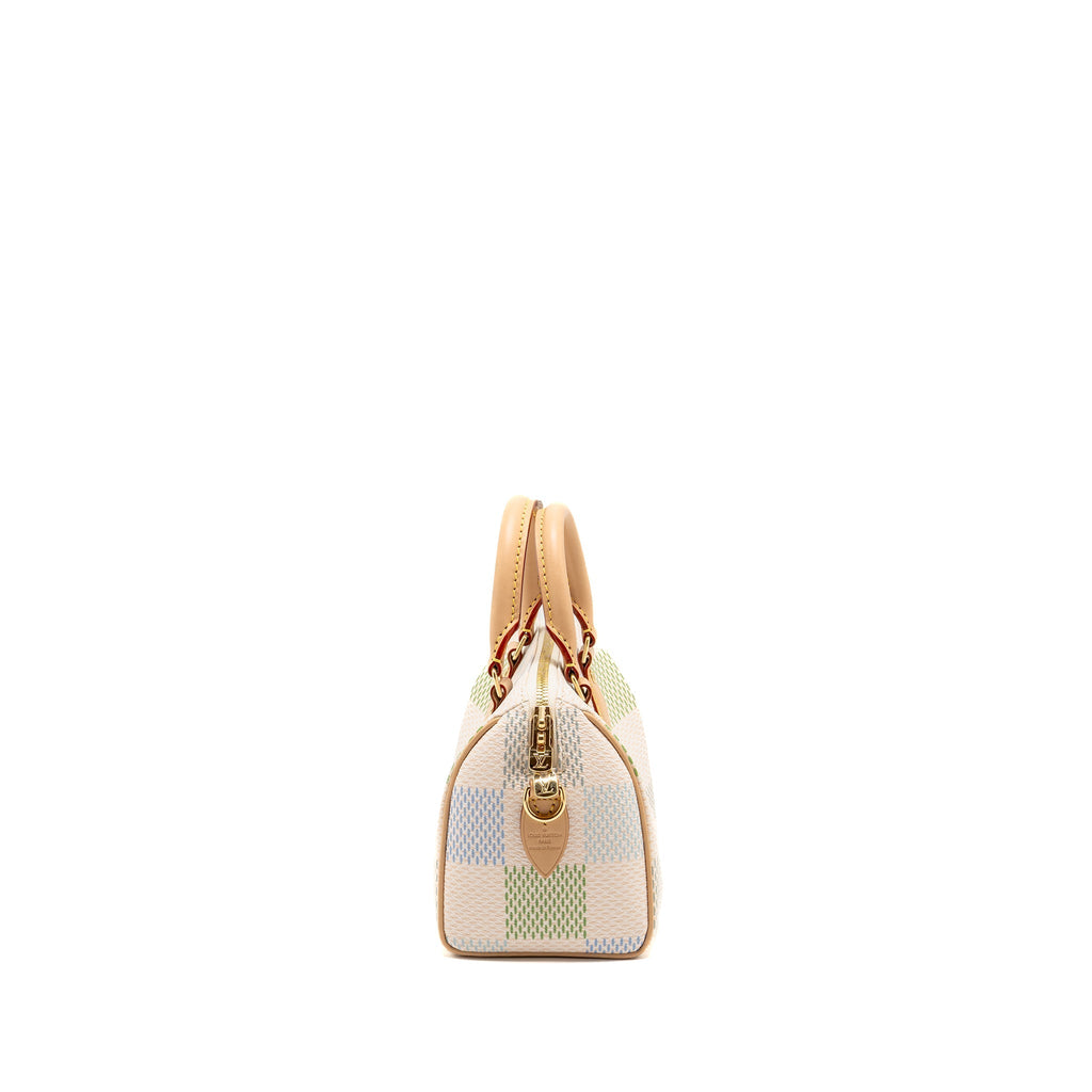 LOUIS VUITTON SPEEDY BANDOULIERE 20 DAMIER GIANT CANVAS MULTICOLOUR GHW