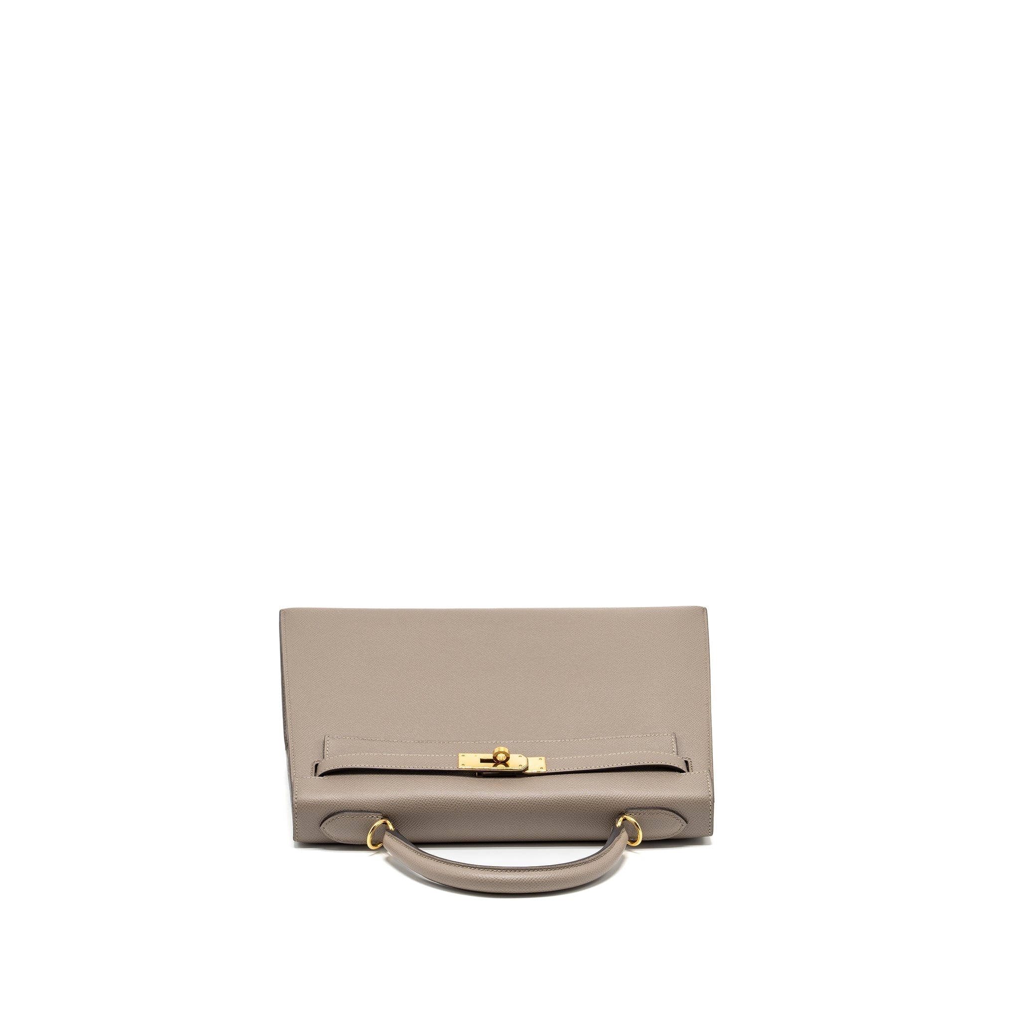 HERMES KELLY 32 EPSOM M8 GRIS ASPHALTE GHW