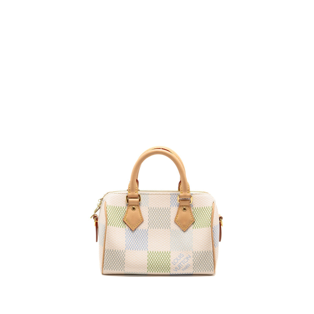 LOUIS VUITTON SPEEDY BANDOULIERE 20 DAMIER GIANT CANVAS MULTICOLOUR GHW