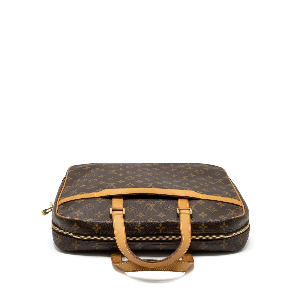LOUIS VUITTON LARGE TOTE BAG MONOGRAM CANVAS GHW