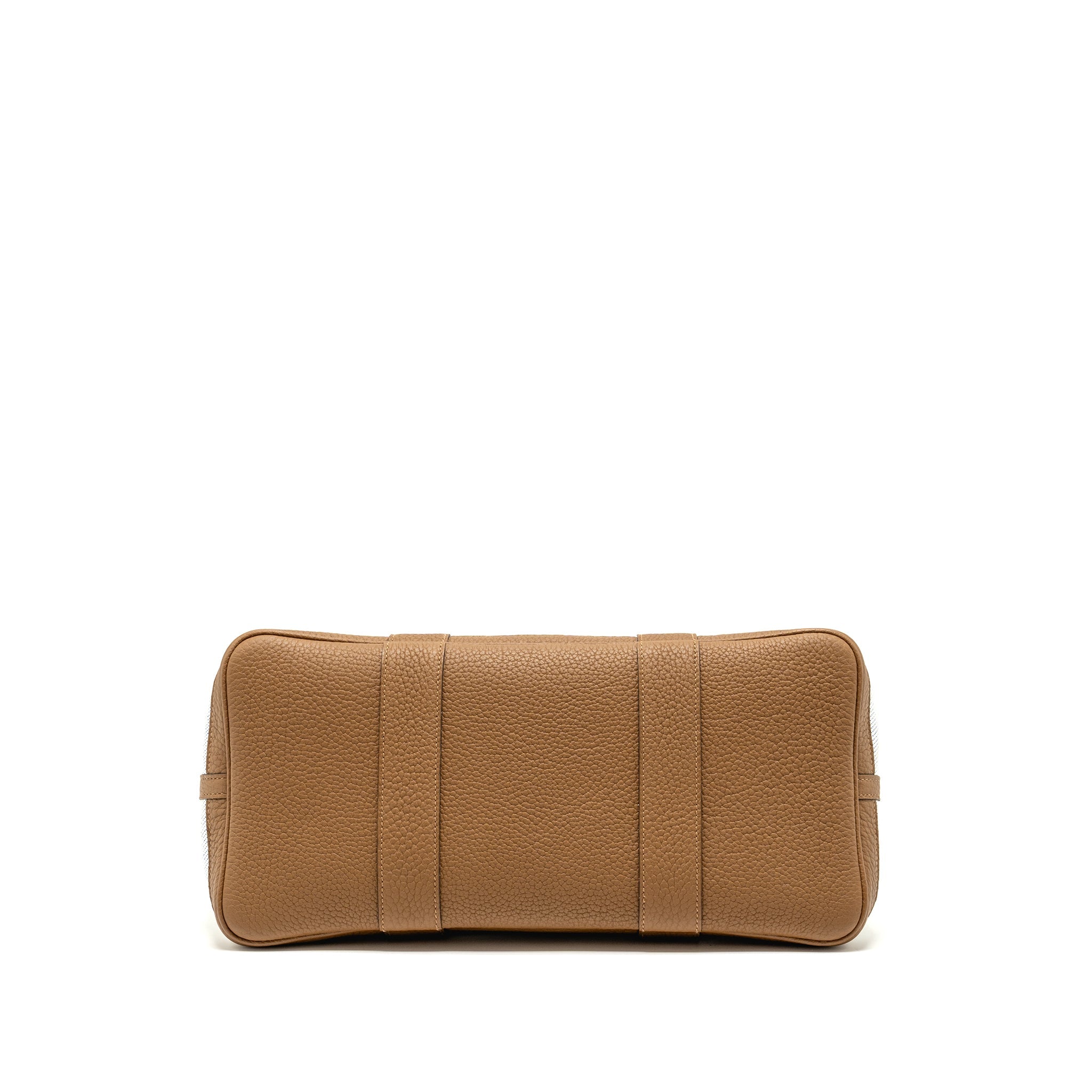 HERMES GARDEN PARTY 36 NEGONDA/CANVAS ECRU/ALEZAN/BLUE BILL SHW