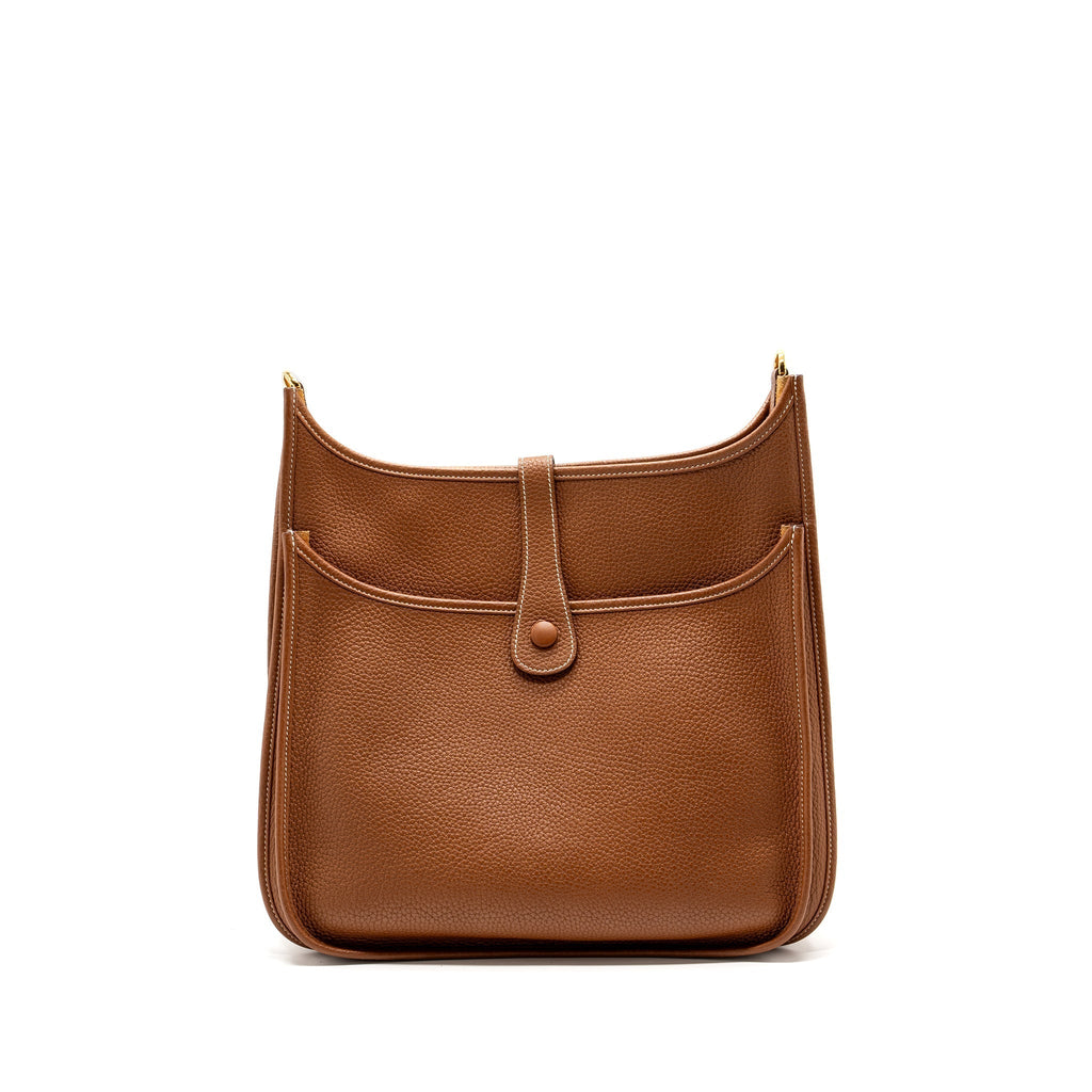 HERMES EVELYNE 33 CLEMENCE GOLD GHW