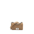 CHANEL SMALL BOY BAG CAVIAR LIGHT BEIGE SHW