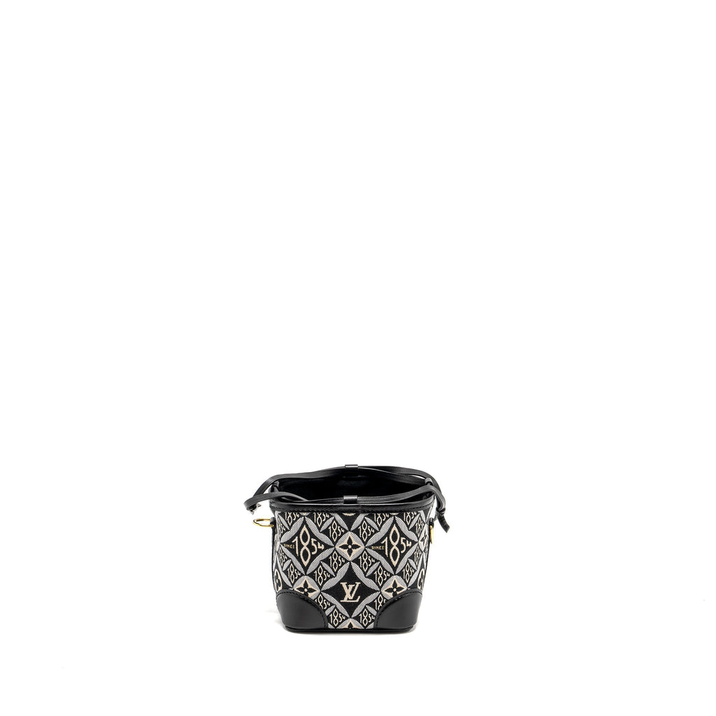 LOUIS VUITTON SINCE 1854 NANO NOE MONOGRAM FLOWER CANVAS GHW