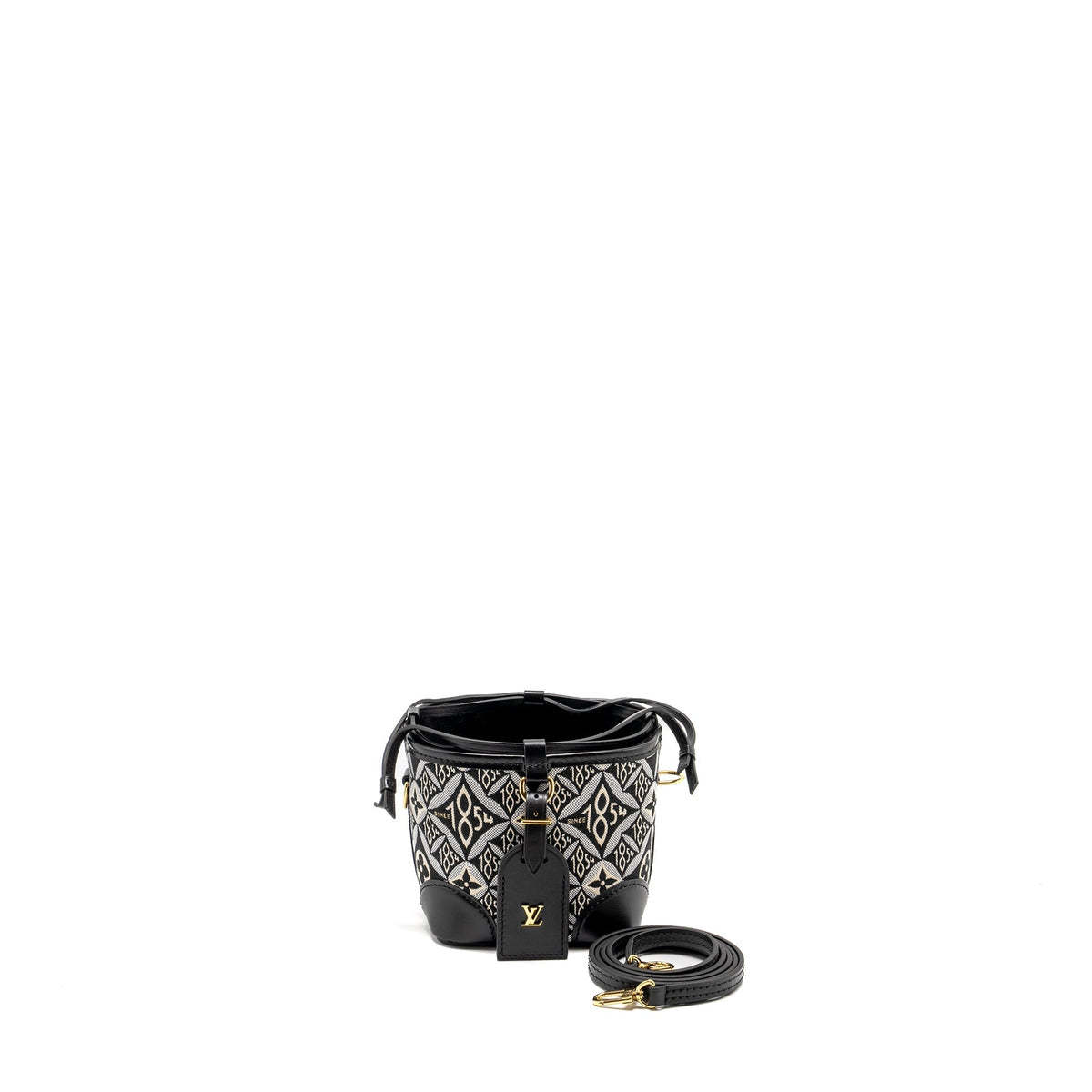LOUIS VUITTON SINCE 1854 NANO NOE MONOGRAM FLOWER CANVAS GHW