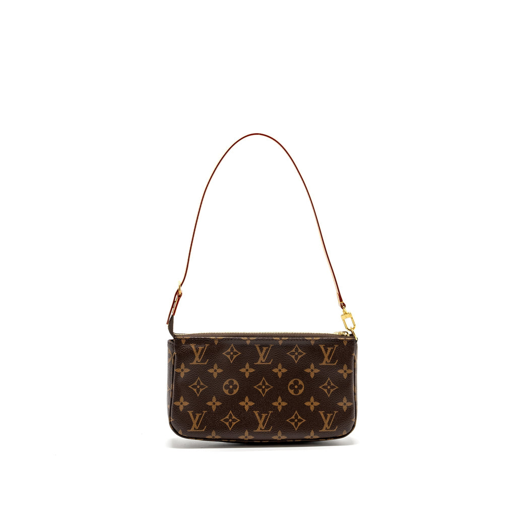 LOUIS VUITTON POCHETTE ACCESSORIES MONOGRAM CANVAS GHW