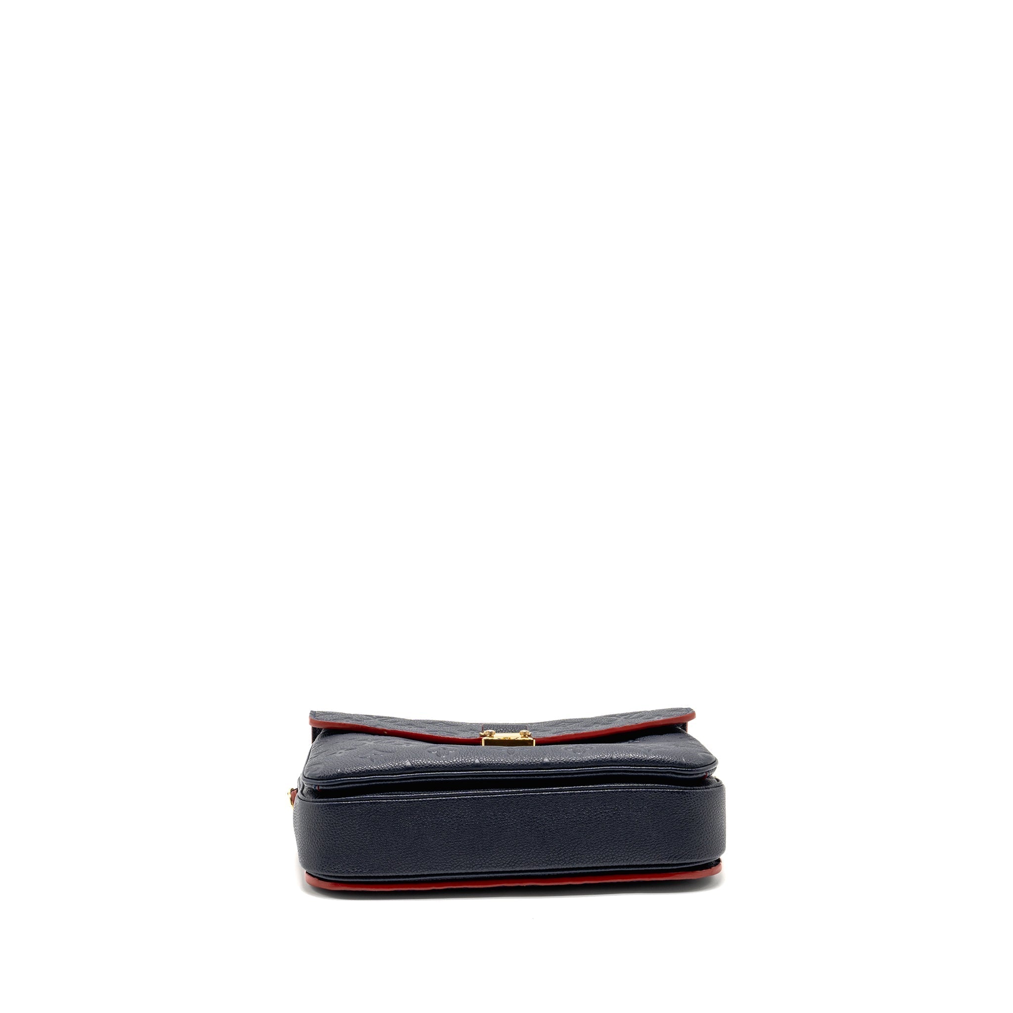 LOUIS VUITTON POCHETTE METIS MONOGRAM EMPREINTE MARINE/ROUGE GHW