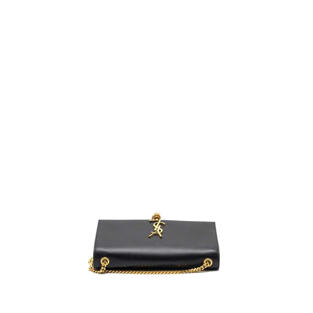 SAINT LAURENT MEDIUM KATE WITH TASSEL CALFSKIN BLACK GHW