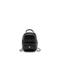 CHANEL 24C MINI BACKPACK / CROSSBODY BAG CAVIAR BLACK LGHW (MICROCHIP)