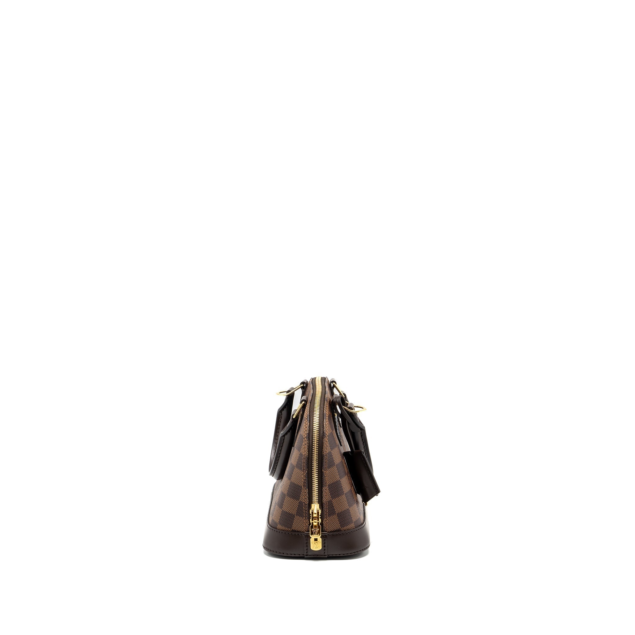 LOUIS VUITTON ALMA BB DAMIER EBENE CANVAS GHW
