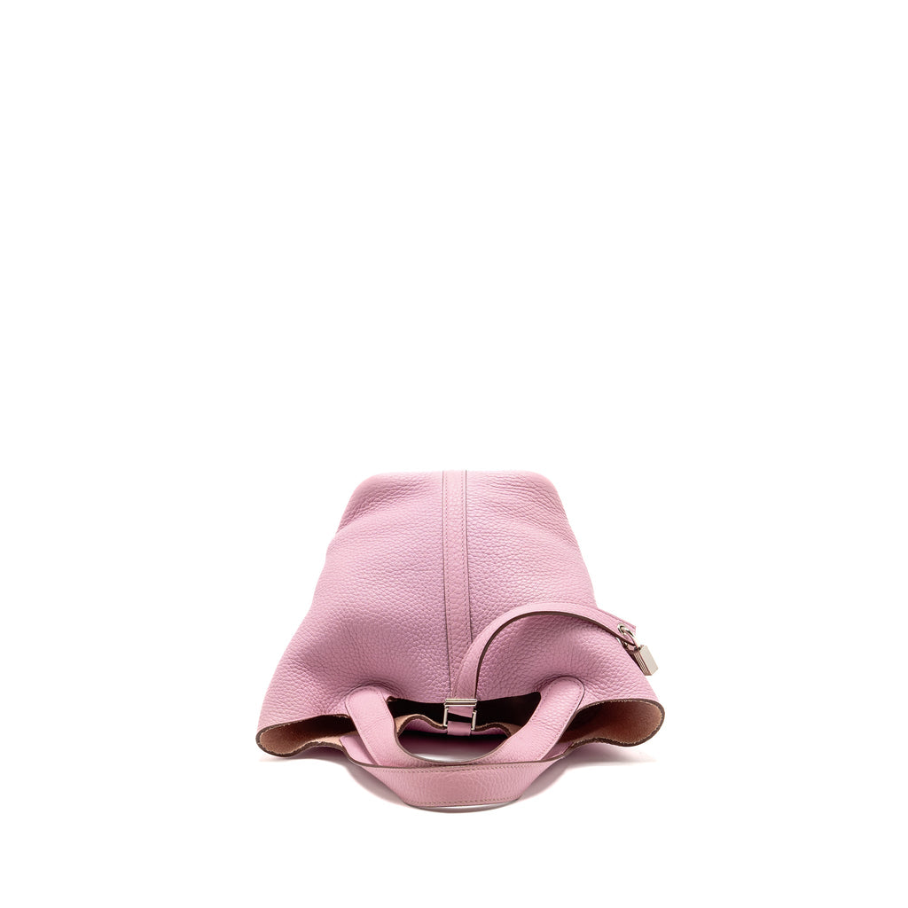 HERMES PICOTIN 18 LOCK BAG CLEMENCE MAUVE SYLVESTRE SHW
