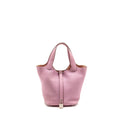 HERMES PICOTIN 18 LOCK BAG CLEMENCE MAUVE SYLVESTRE SHW