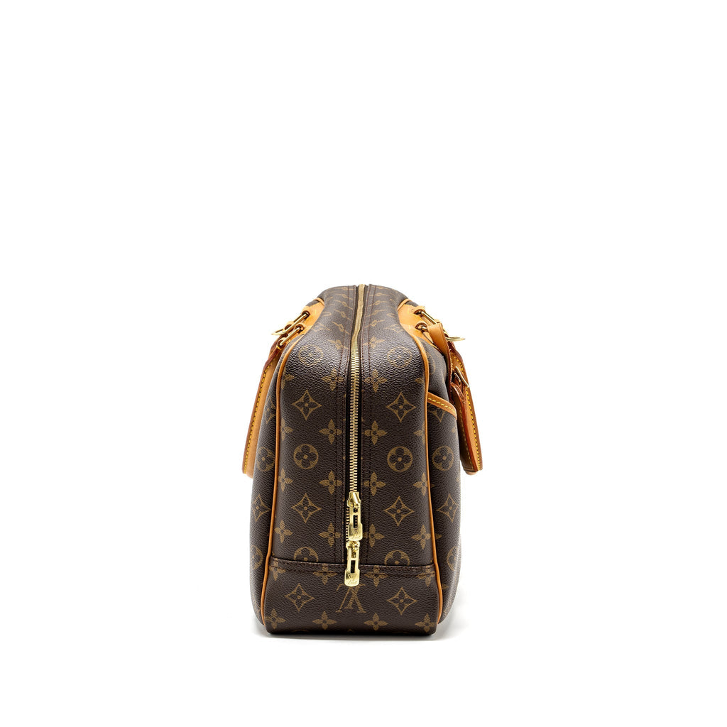 LOUIS VUITTON TOP HANDLE TOTE BAG MONOGRAM CANVAS GHW