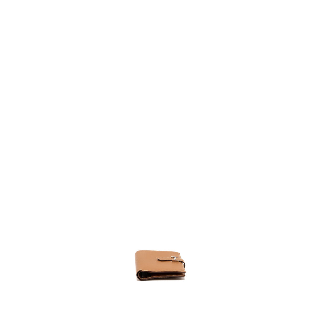 Hermes Bearn Compact Wallet Epsom Gold SHW