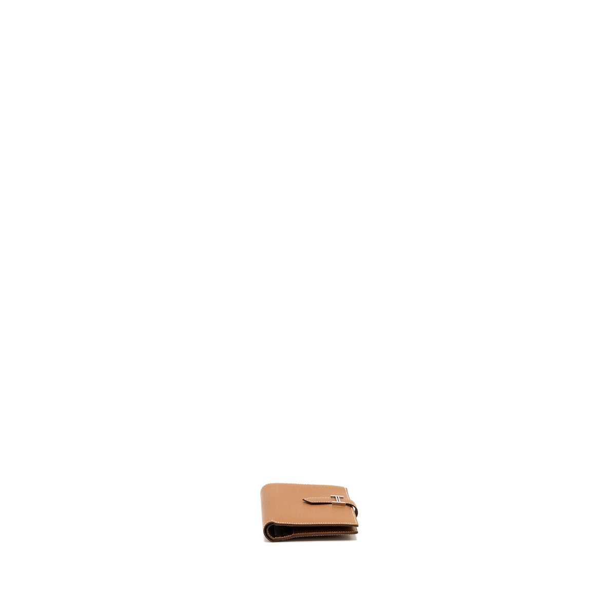 Hermes Bearn Compact Wallet Epsom Gold SHW