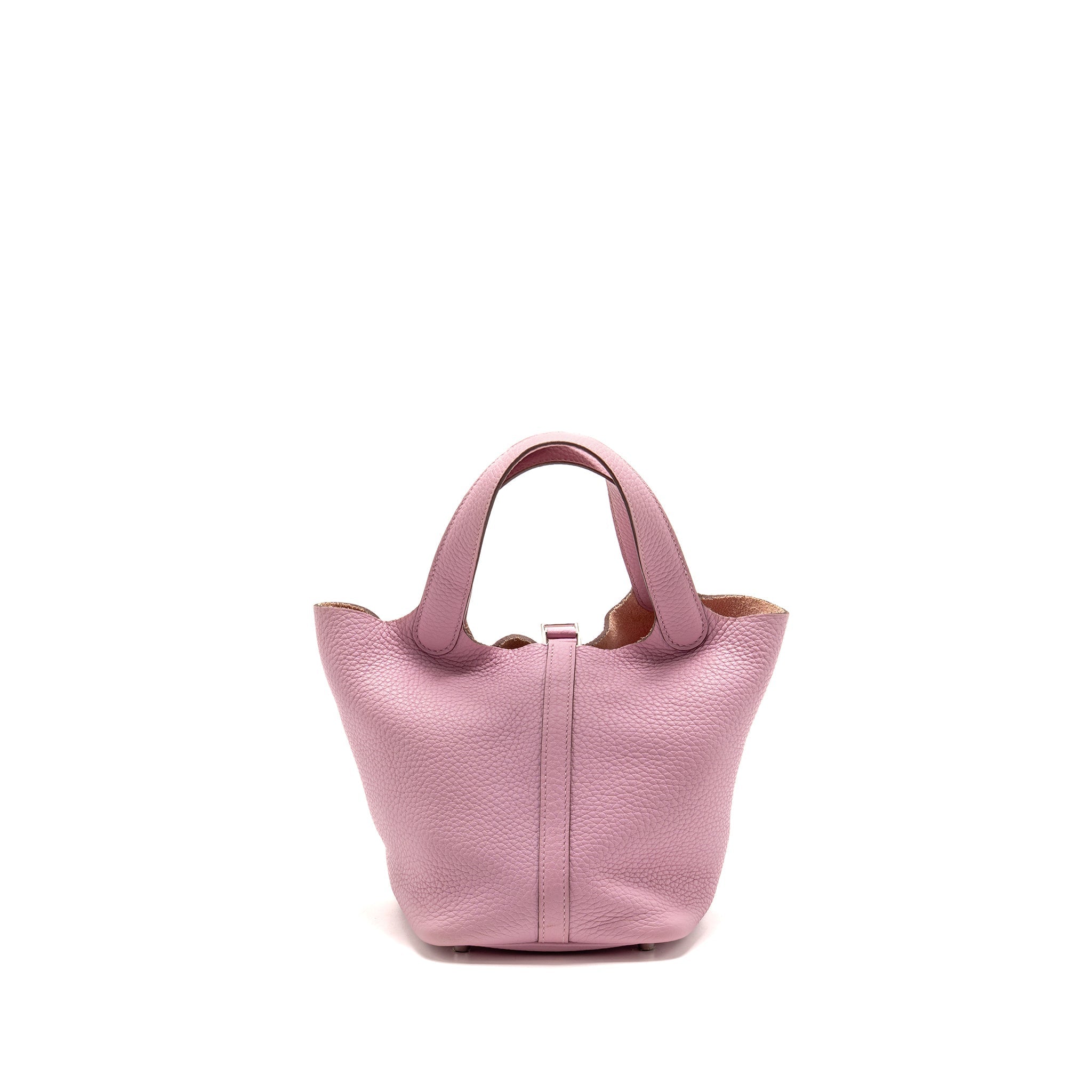 HERMES PICOTIN 18 LOCK BAG CLEMENCE MAUVE SYLVESTRE SHW