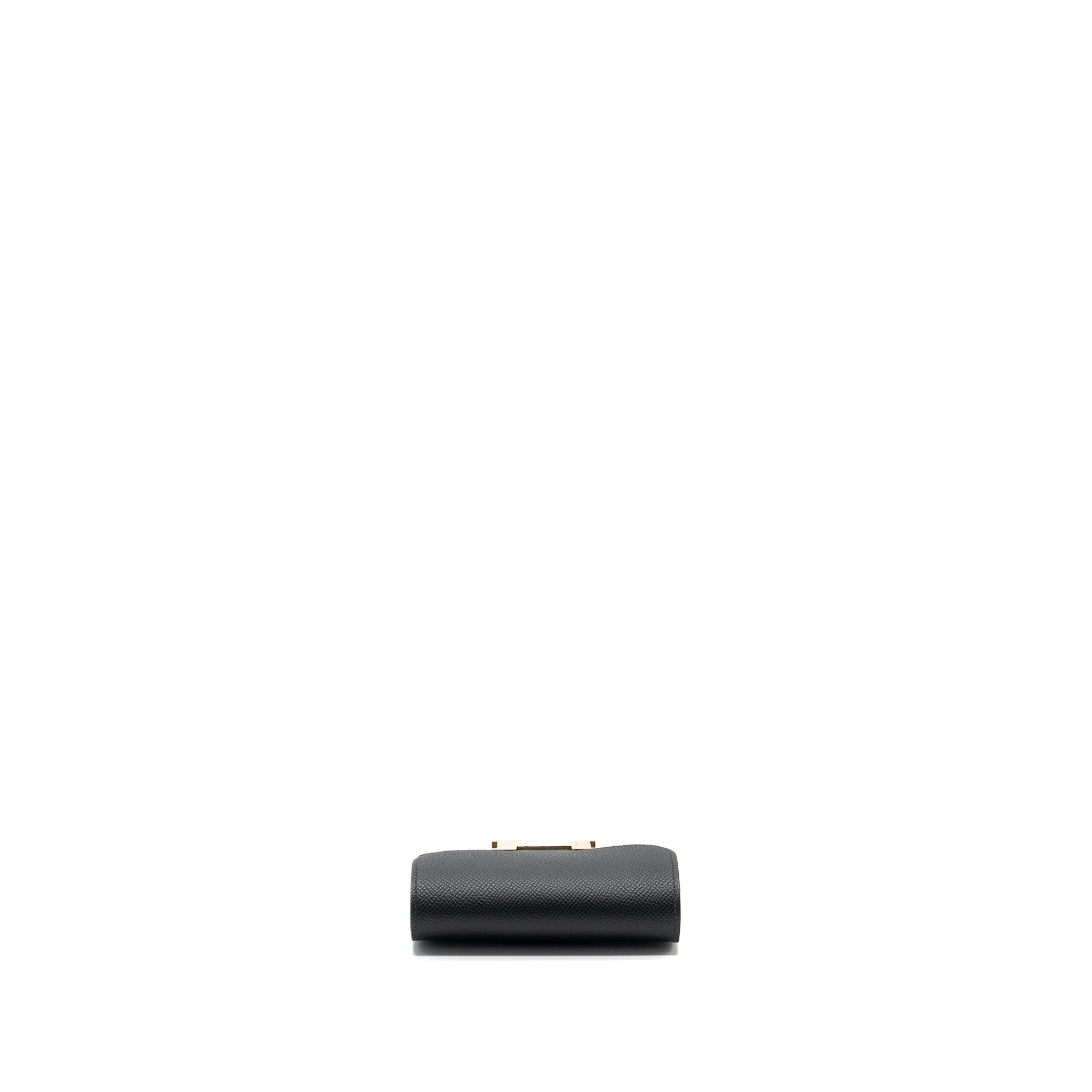 HERMES CONSTANCE SLIM EPSOM BLACK GHW