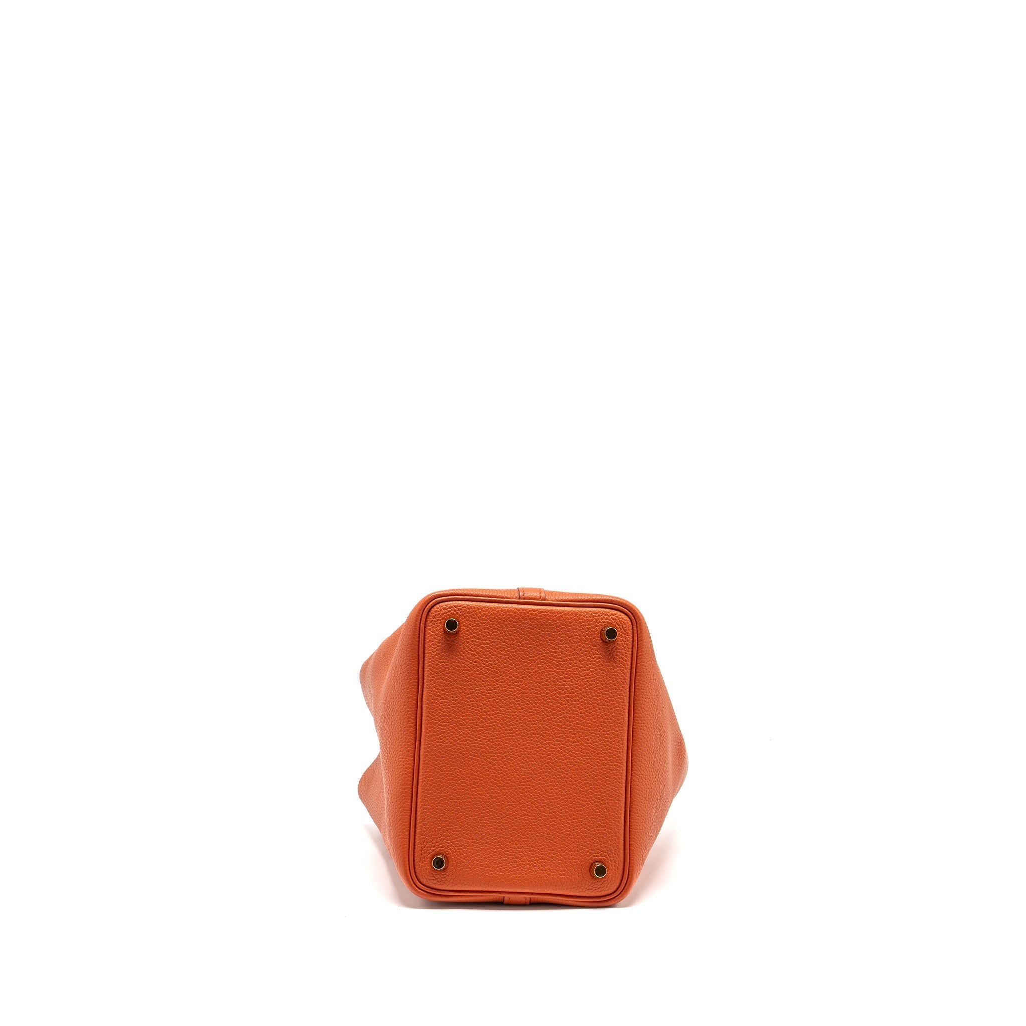 HERMES PICOTIN 18 LOCK BAG TAURILLON MAURICE 6C CUIVRE GHW