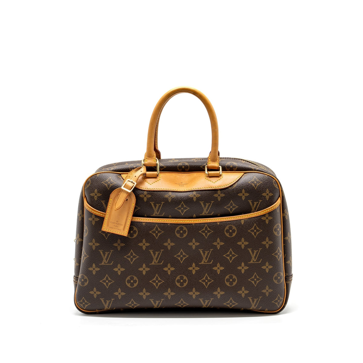 LOUIS VUITTON TOP HANDLE TOTE BAG MONOGRAM CANVAS GHW