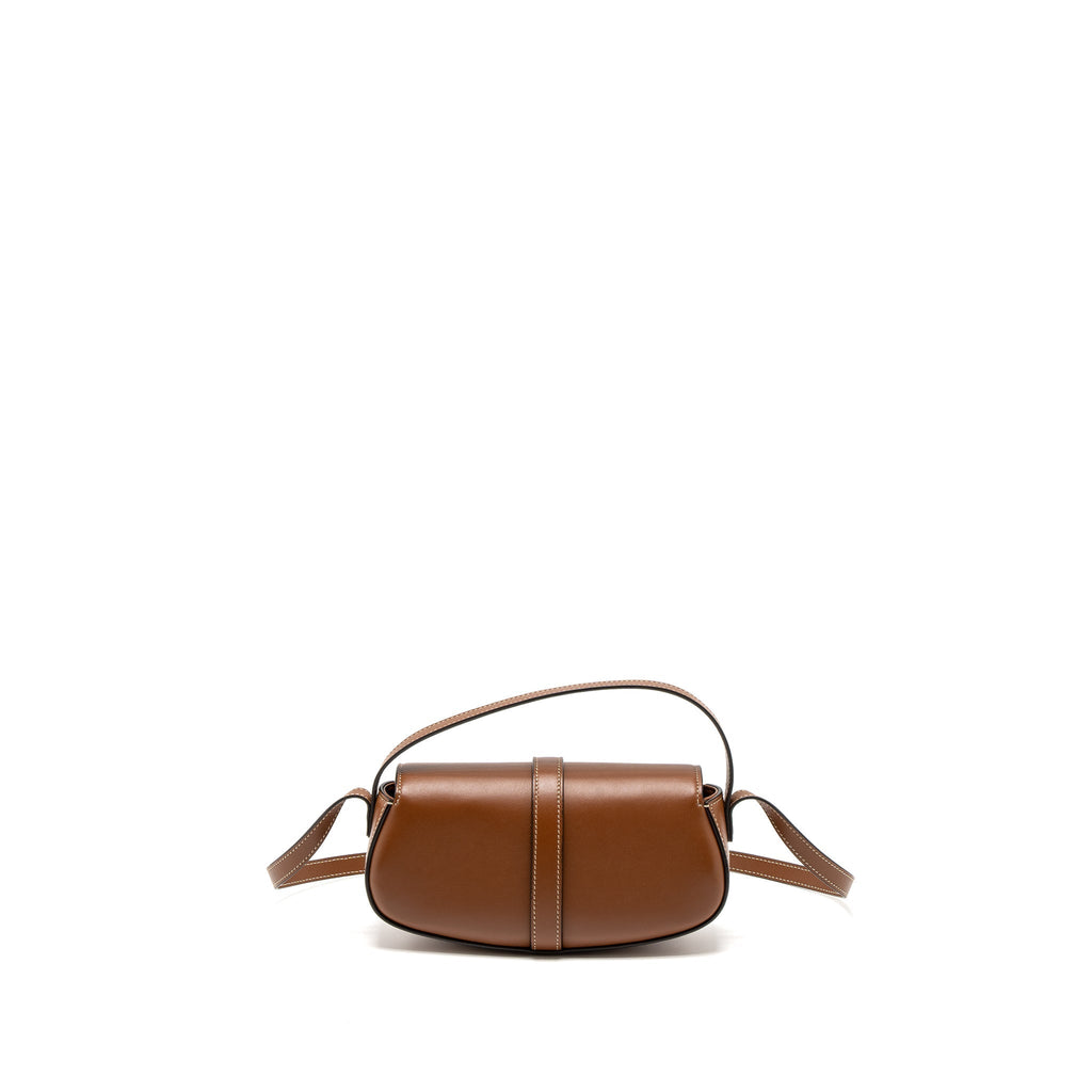 CELINE CLUTCH ON STRAP TABOU CALFSKIN TAN GHW
