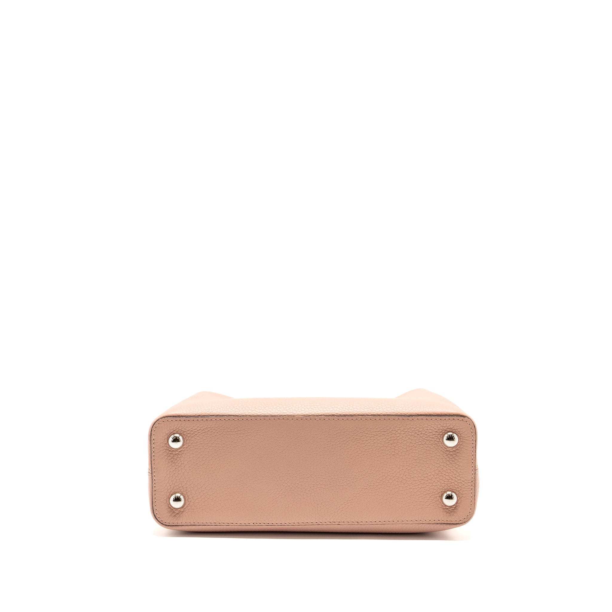 LOUIS VUITTON CAPUCINES MM TAURILLON PINK SHW