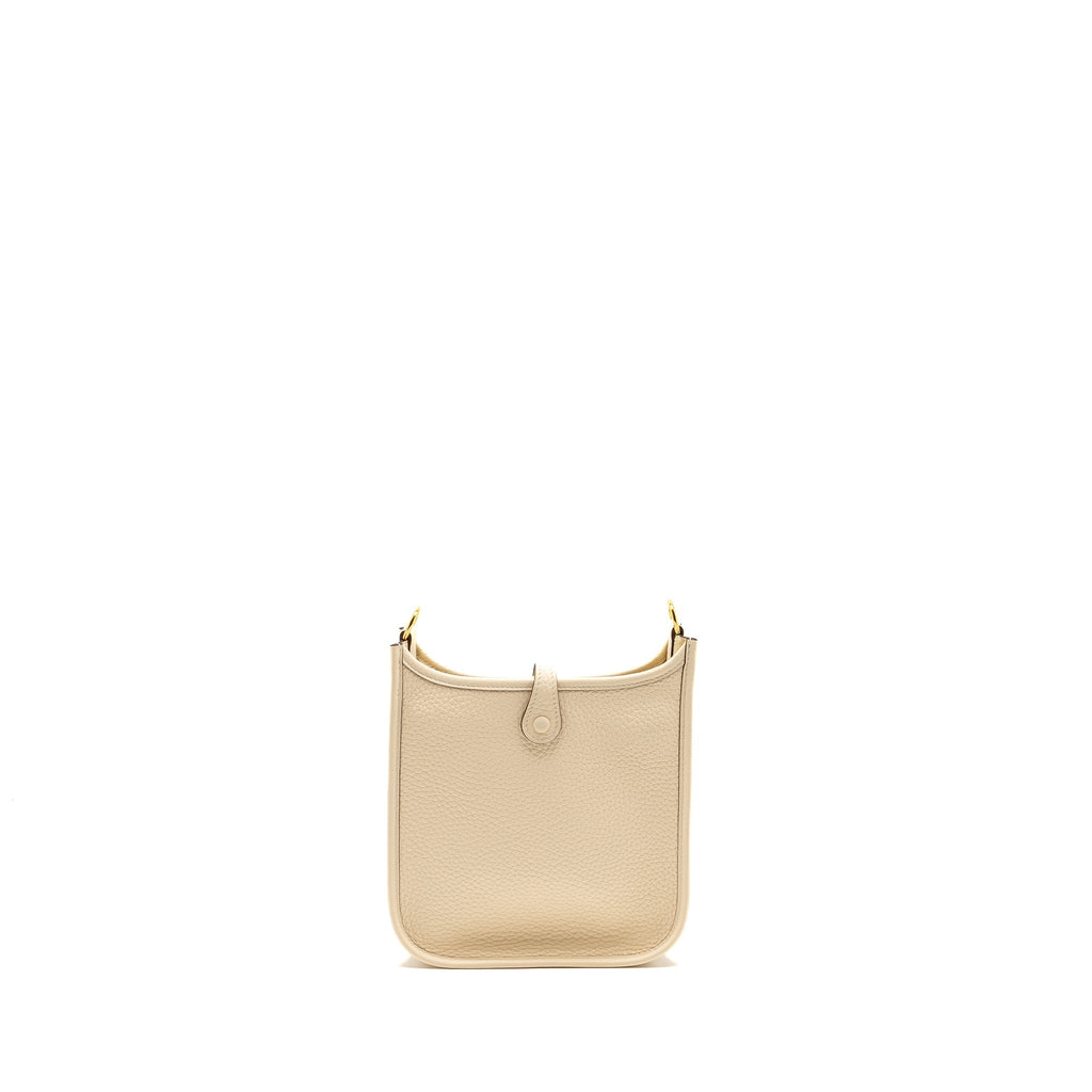 HERMES MINI EVELYN CLEMENCE NATA GHW