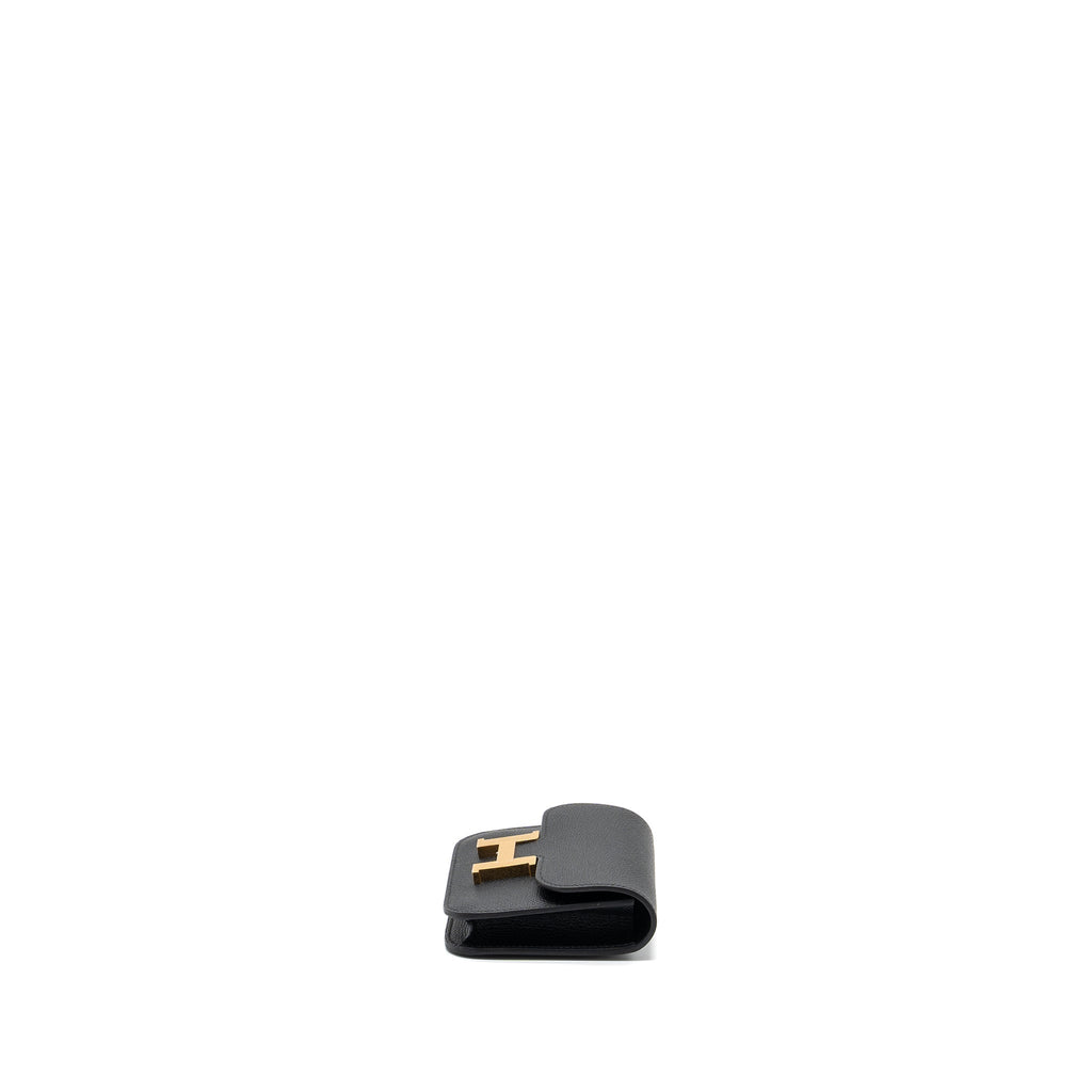 HERMES CONSTANCE SLIM EPSOM BLACK GHW