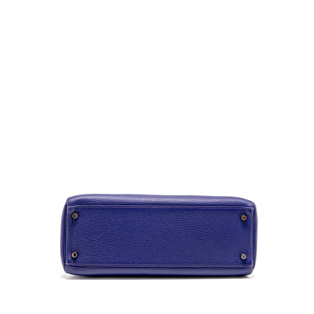 HERMES KELLY 32 CLEMENCE 9K IRIS SHW