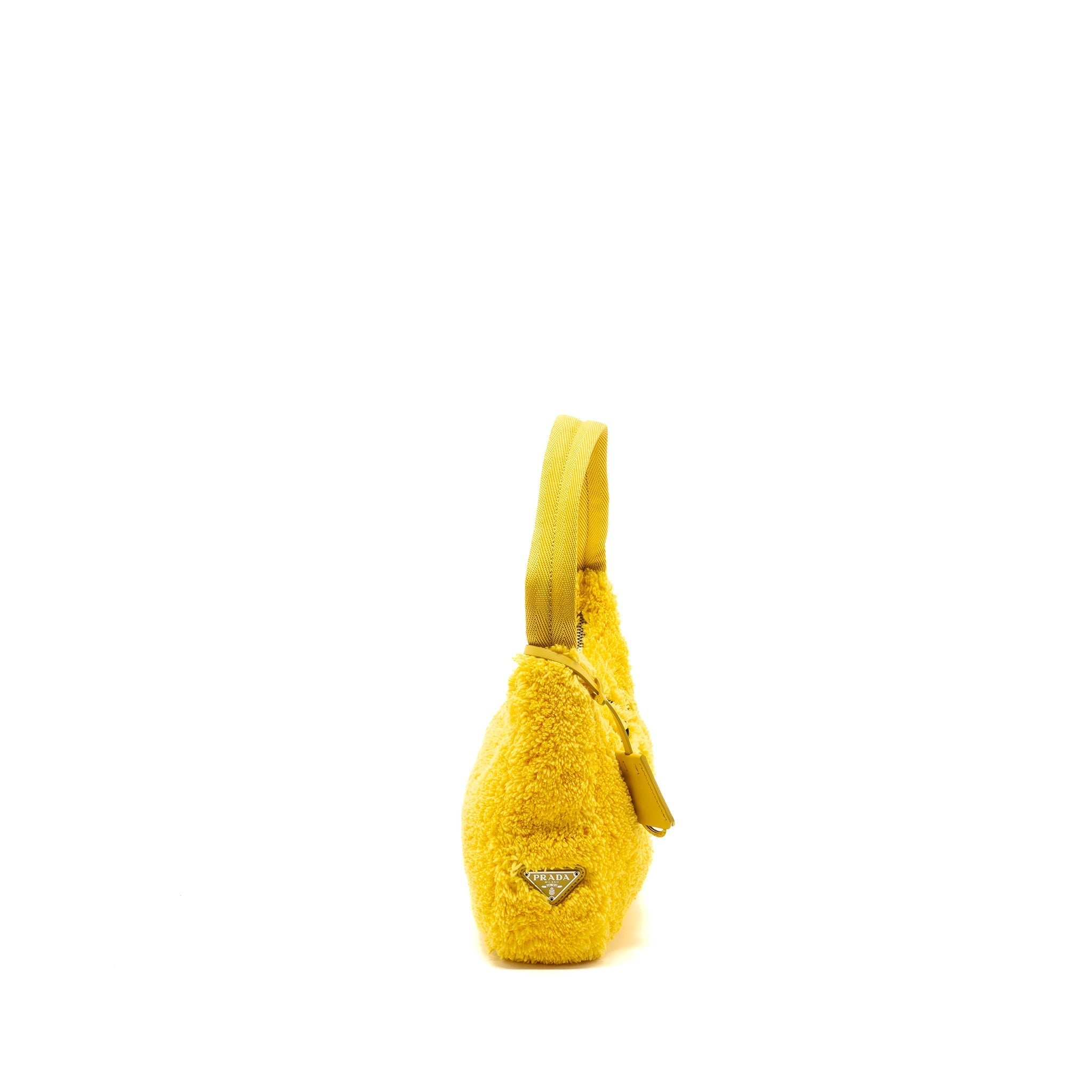 PRADA RE-EDITION 2000 TERRY MINI BAG YELLOW SHW