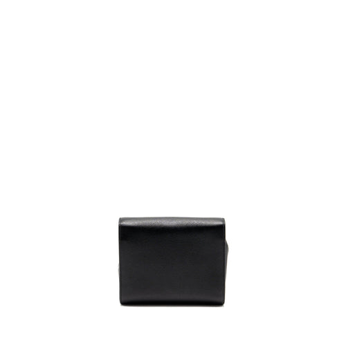 PRADA SAFFIANO CHAIN BAG CALFSKIN BLACK GHW