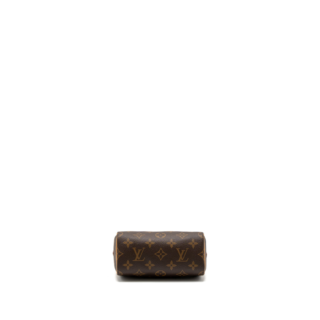 LOUIS VUITTON NANO SPEEDY MONOGRAM CANVAS GHW (NEW VERSION)