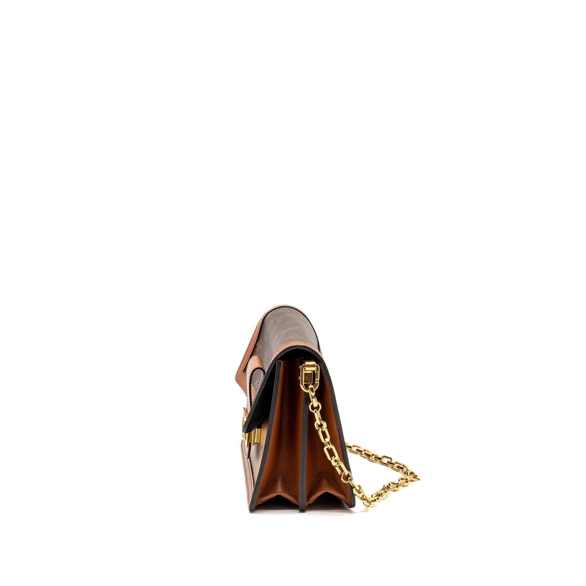 LOUIS VUITTON DAUPHINE MM MONOGRAM REVERSE CANVAS GHW