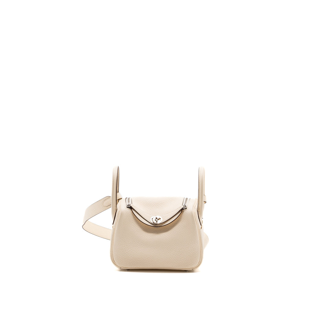 Hermes mini lindy clemence nata SHW