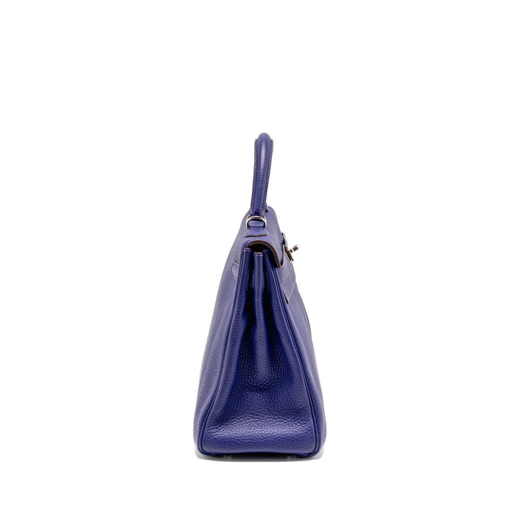 HERMES KELLY 32 CLEMENCE 9K IRIS SHW