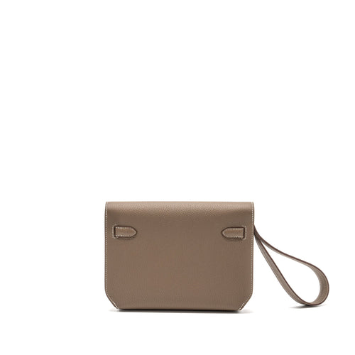 HERMES POCHETTE KELLY DEPECHES 25 TOGO ETOUPE SHW