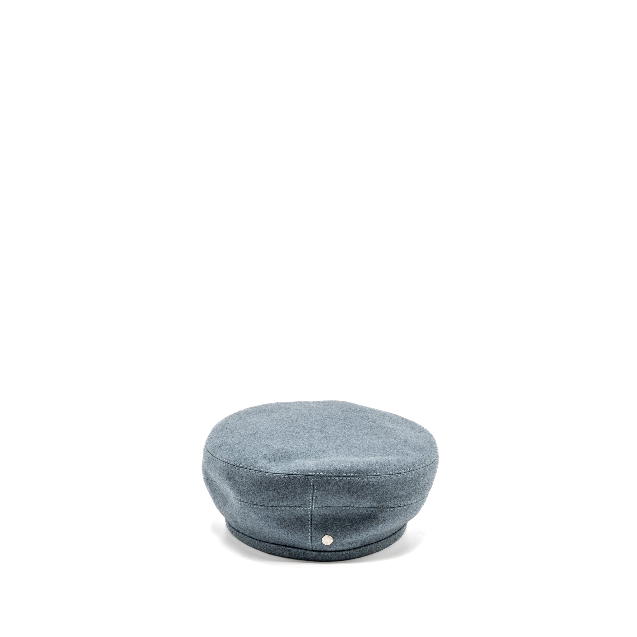 HERMES SIZE 58 BERET CASHMERE GREY SHW