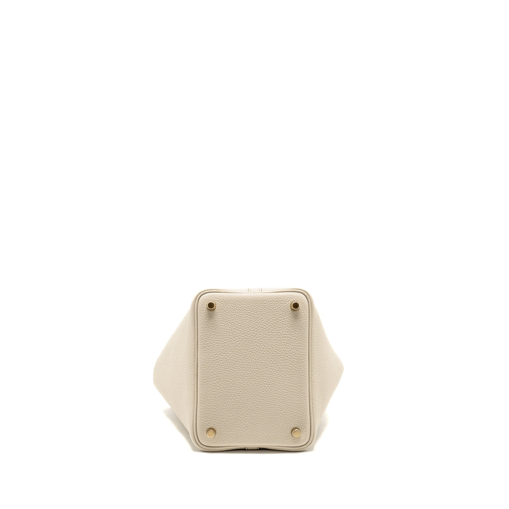 HERMES PICOTIN 18 LOCK BAG CLEMENCE BETON GHW