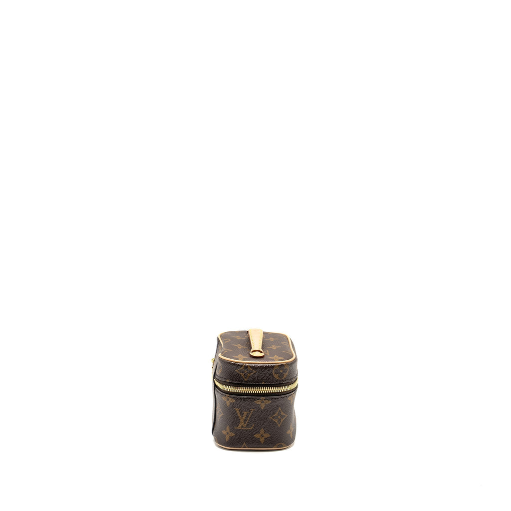 LOUIS VUITTON NICE NANO MONOGRAM CANVAS GHW