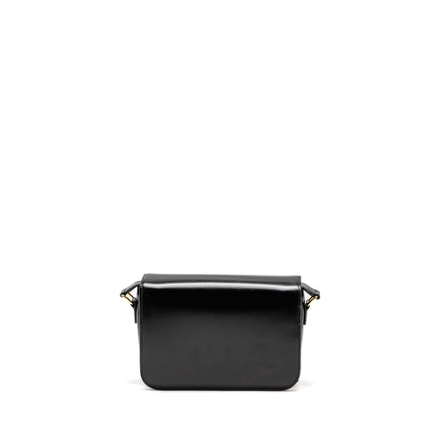 CELINE CLASSIC TRIOMPHE BAG SHINY CALFSKIN BLACK GHW
