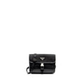 PRADA SMARTPHONE CASE RE-NYLON AND SAFFIANO LEATHER BLACK SHW