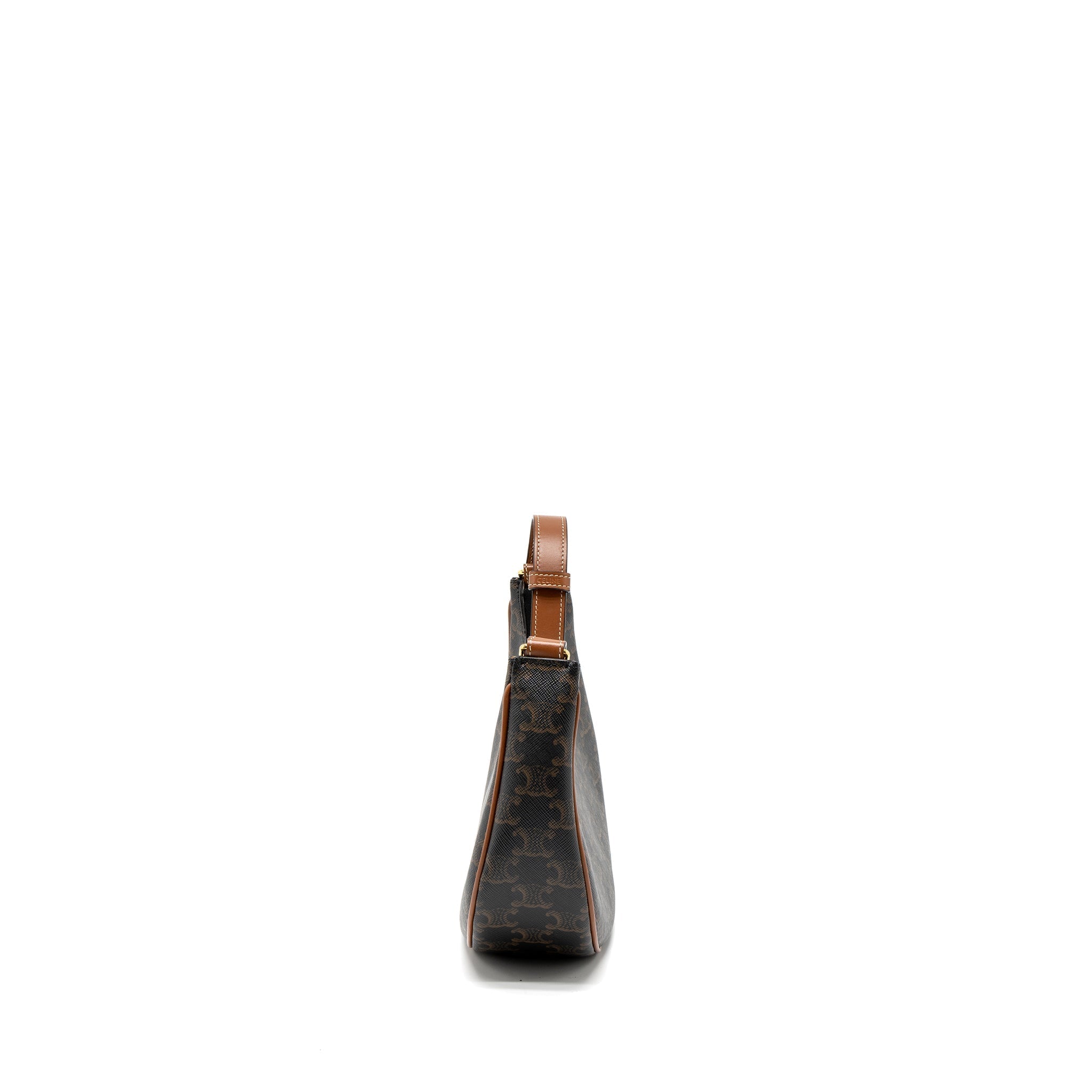 CELINE AVA BAG TRIOMPHE CANVAS TAN GHW