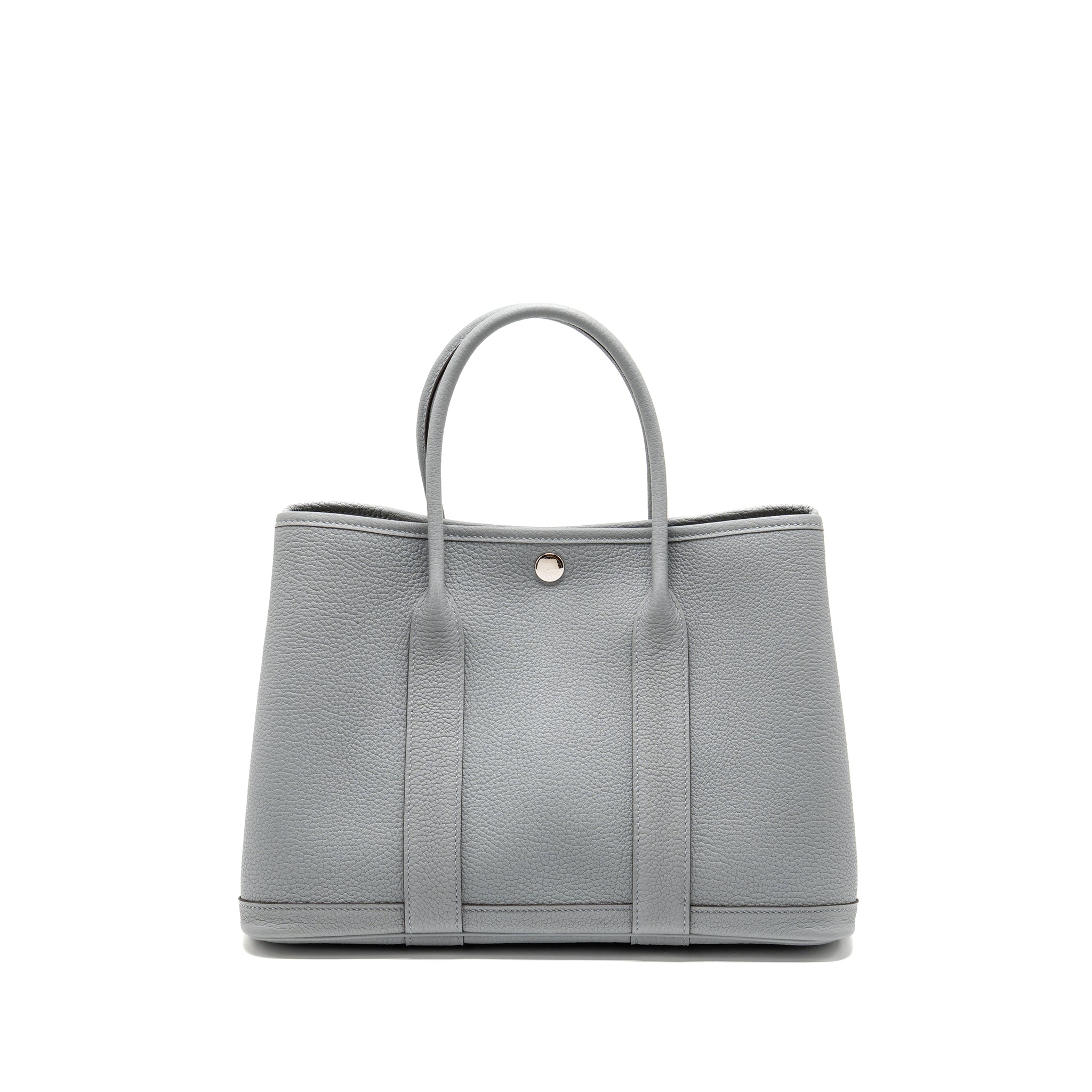HERMES GARDEN PARTY 30 NEGONDA GRIS PANTIN SHW