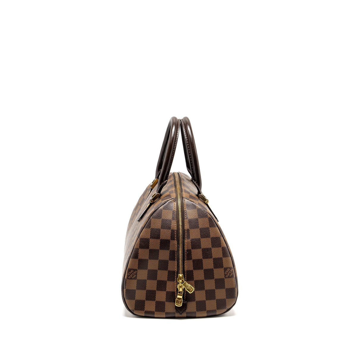 LOUIS VUITTON RIBERA MM TOTE DAMIER EBENE CANVAS GHW