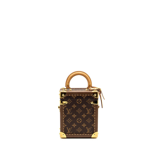 LOUIS VUITTON CAMERA BOX TRUNK MONOGRAM CANVAS/LEATHER GHW